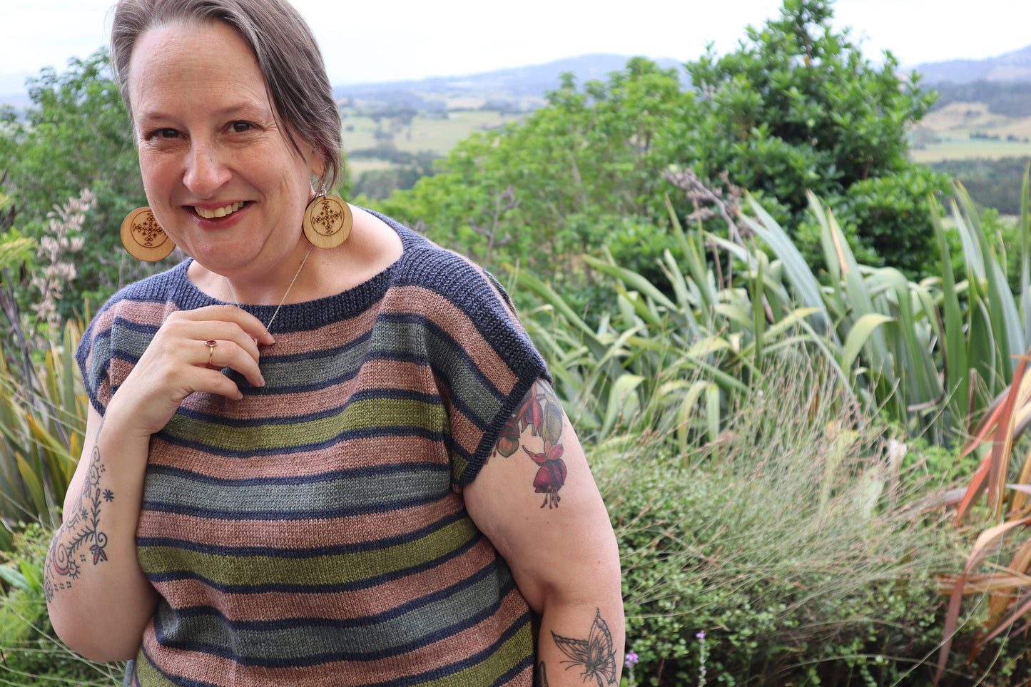 Ladies Lunch Dates Tee (PDF Knitting Pattern)