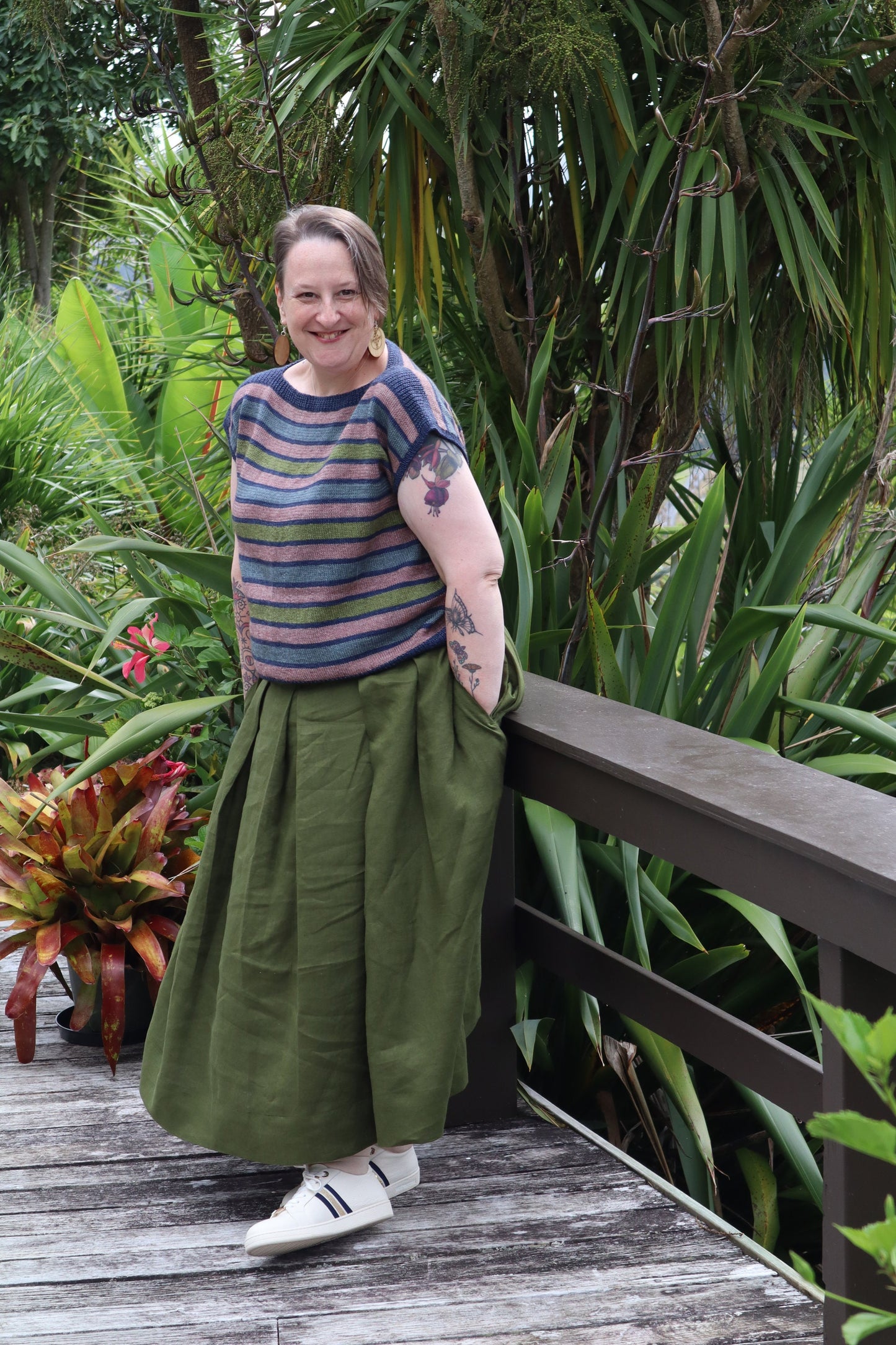 Ladies Lunch Dates Tee (PDF Knitting Pattern)